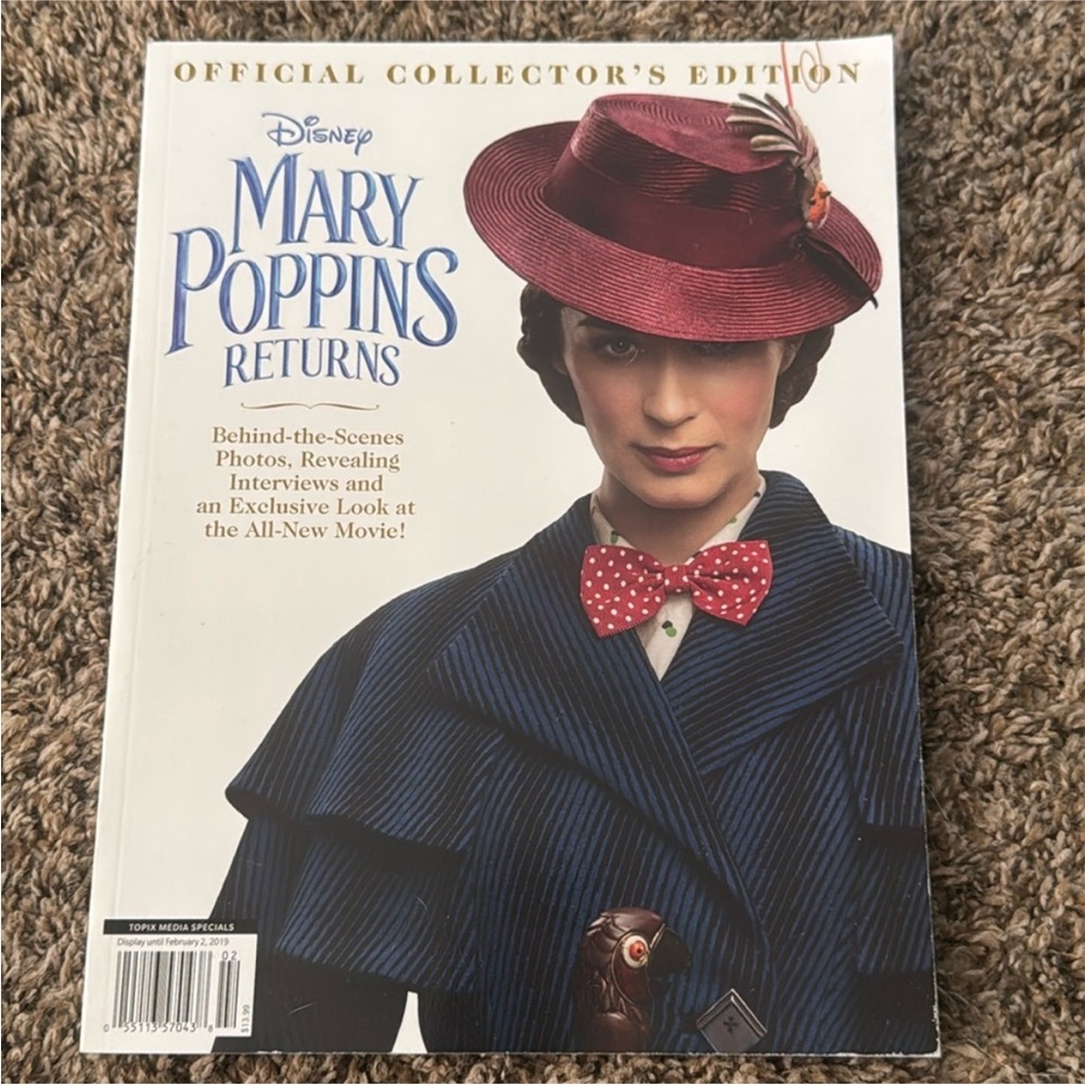 Disney Mary Poppins Returns Magazine Official Collectors Edition
